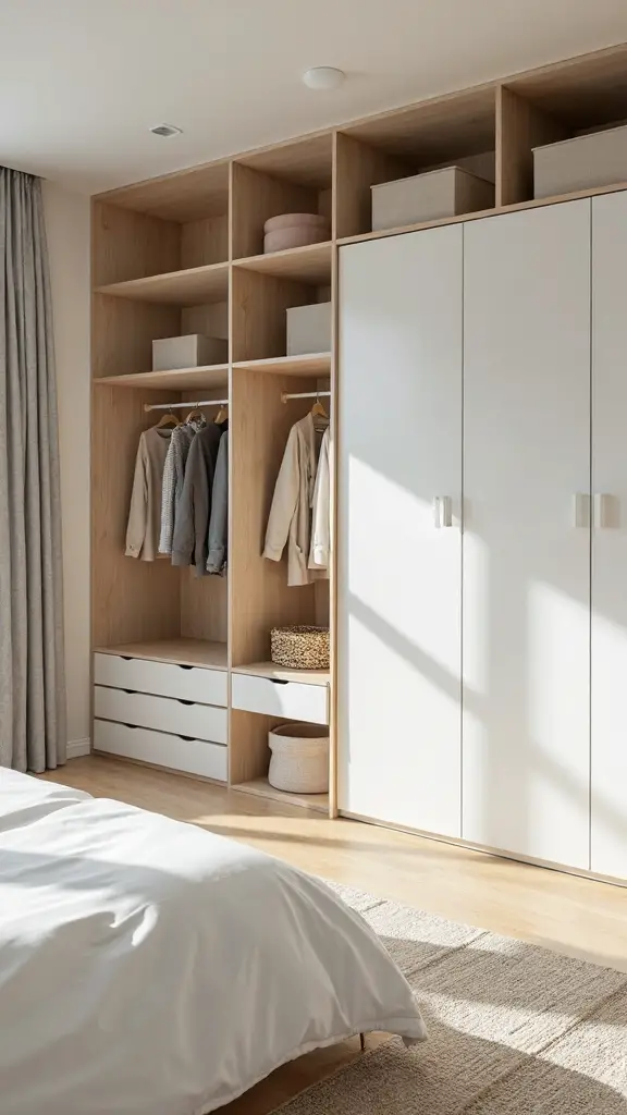 seamless storage minimalist design organized living