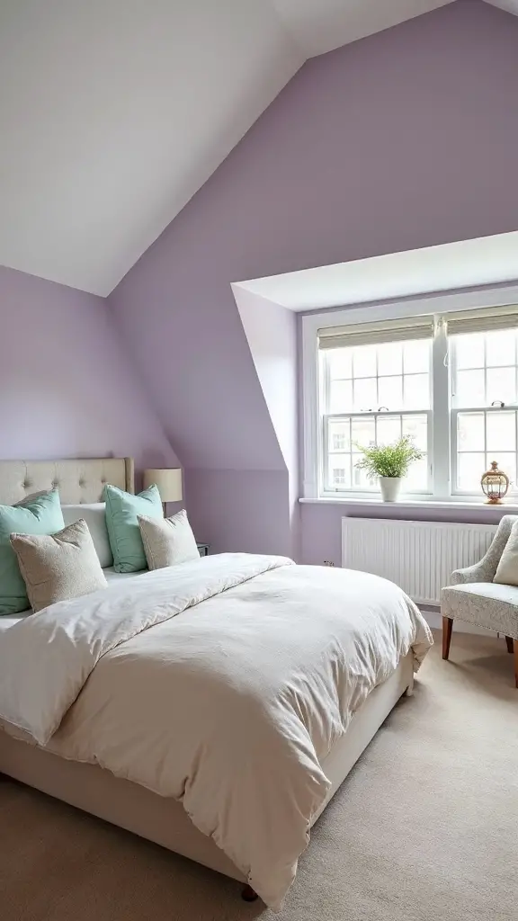 serene calming pastel retreat