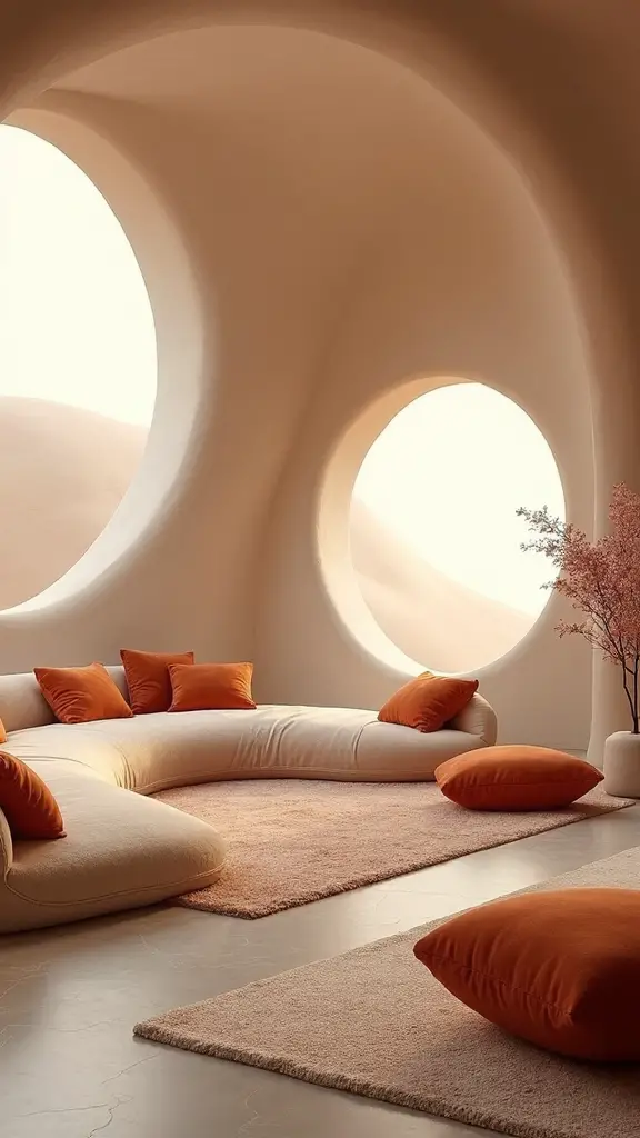serene grounded harmonious restorative