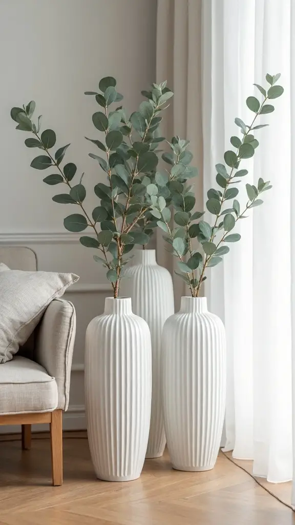serene minimal natural sculptural