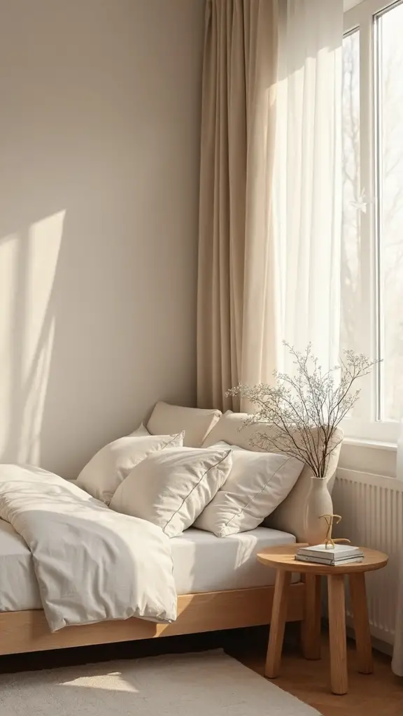 serene minimal neutral uncluttered