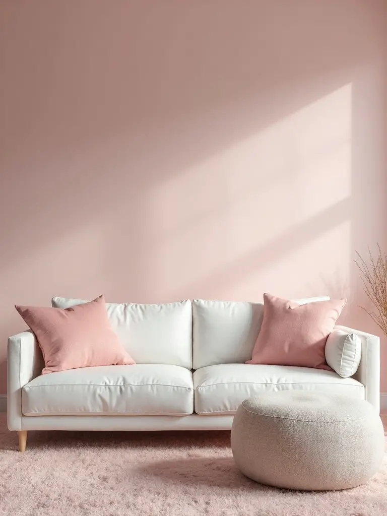 serene minimalist pastel earthy