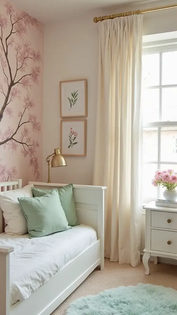 serene muted botanical timeless