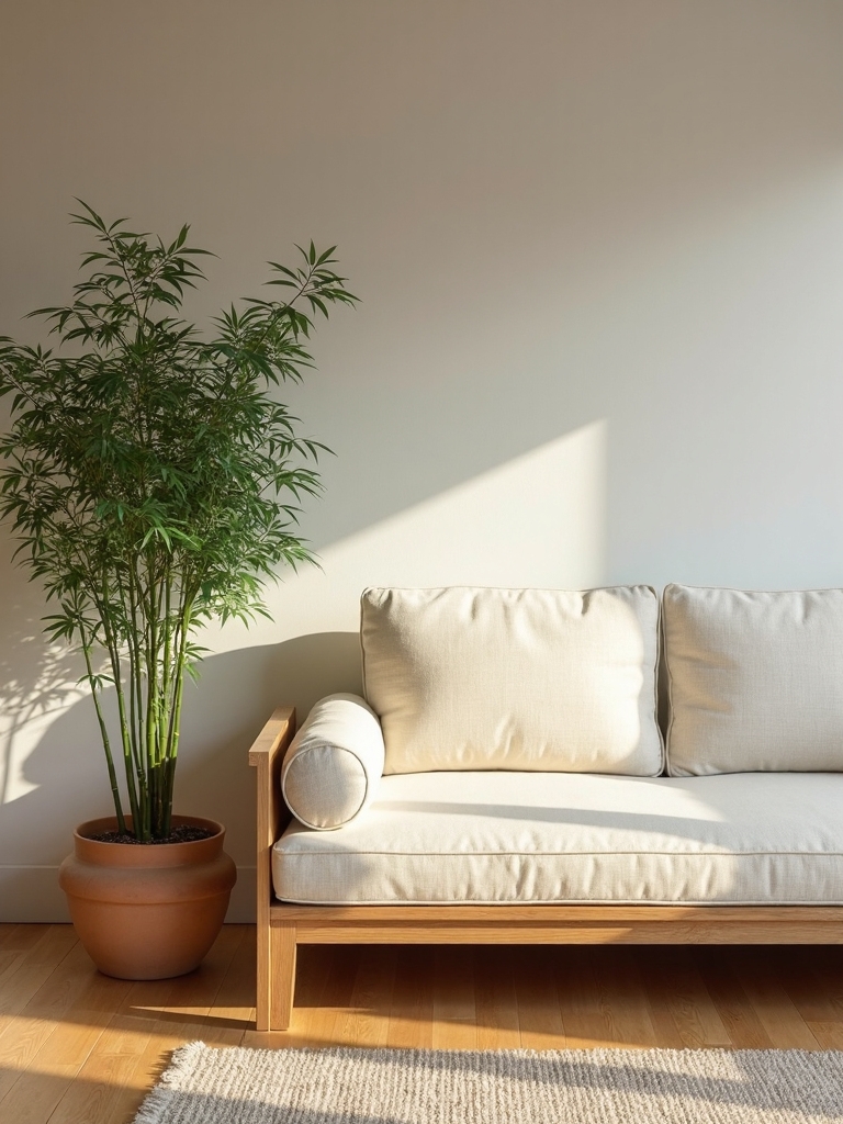 serene simplicity in minimalist living