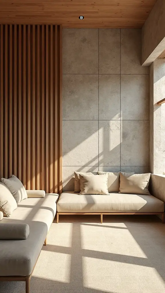 serene sophistication with earthy neutrals