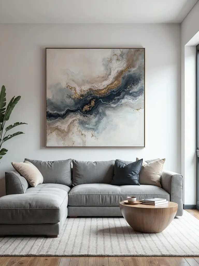 single statement artwork impact
