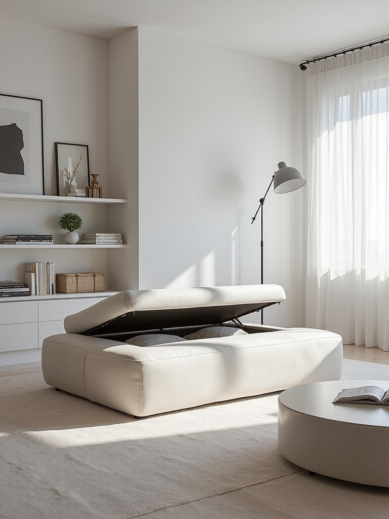 smart multifunctional concealed storage
