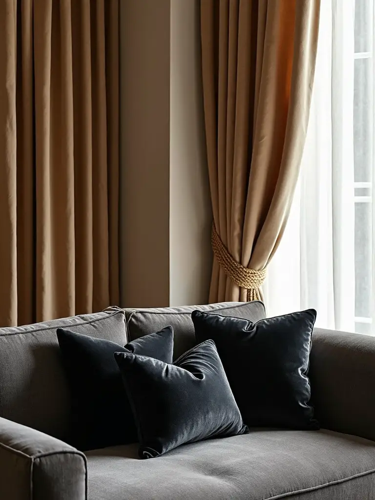 smooth lustrous plush opulent