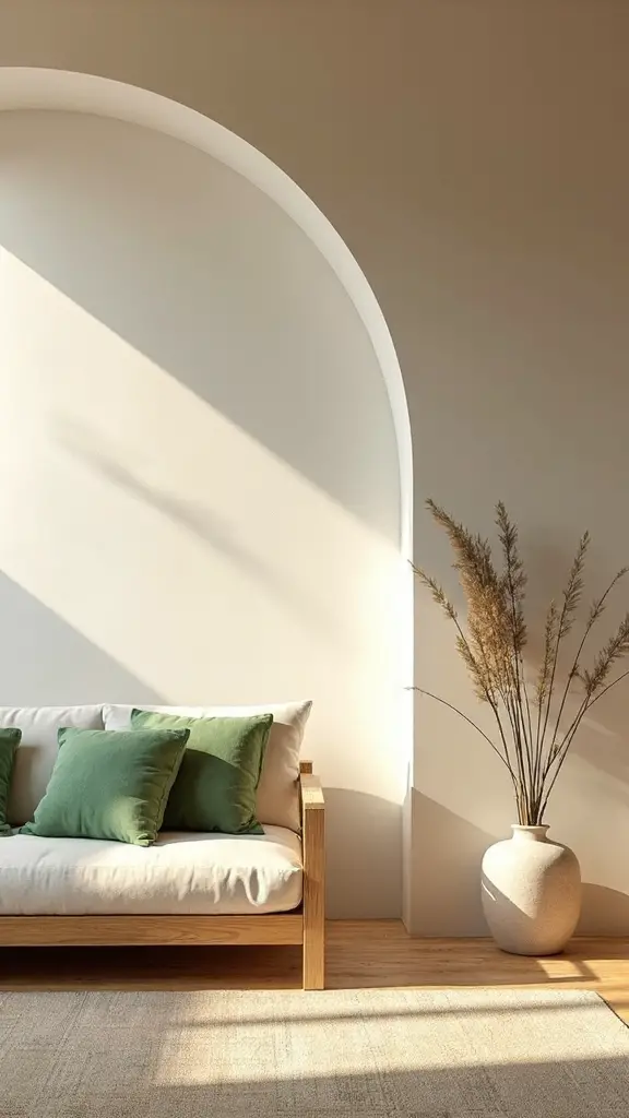 soft serene sophisticated japandi sanctuary