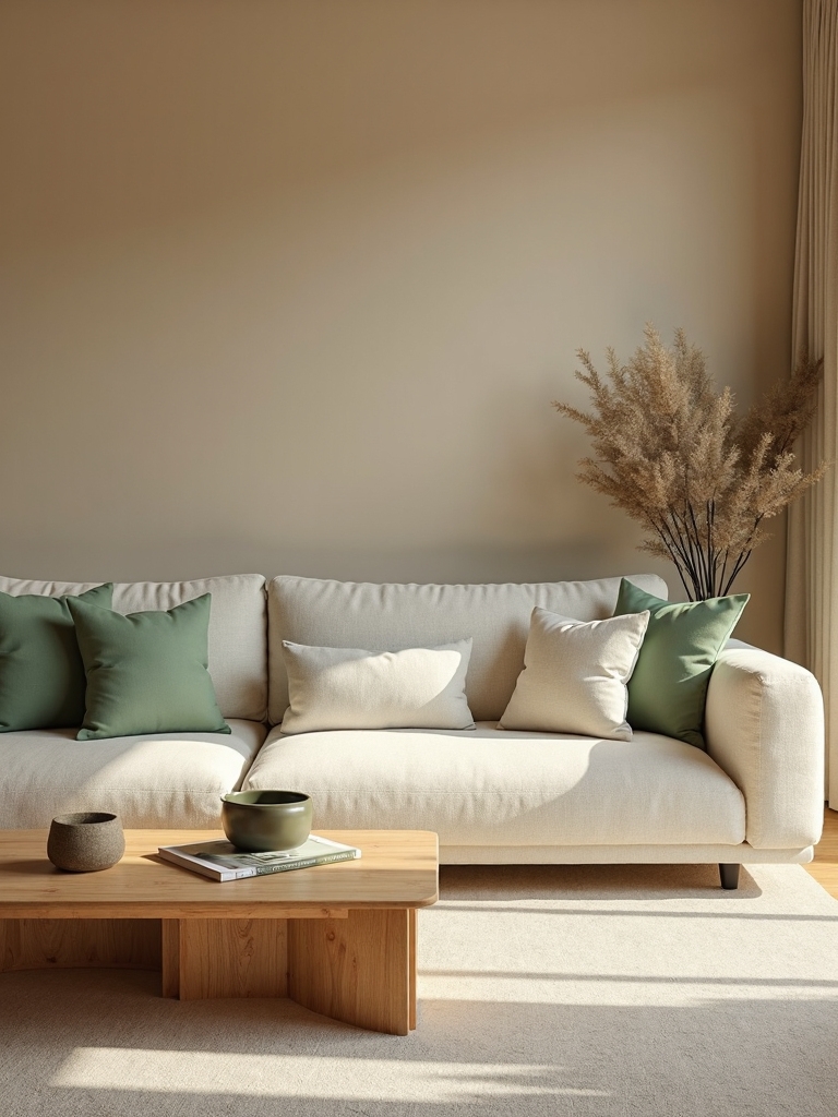 soften with subtle color accents