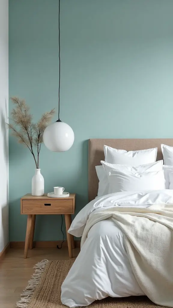 soothing coastal sanctuary accent wall