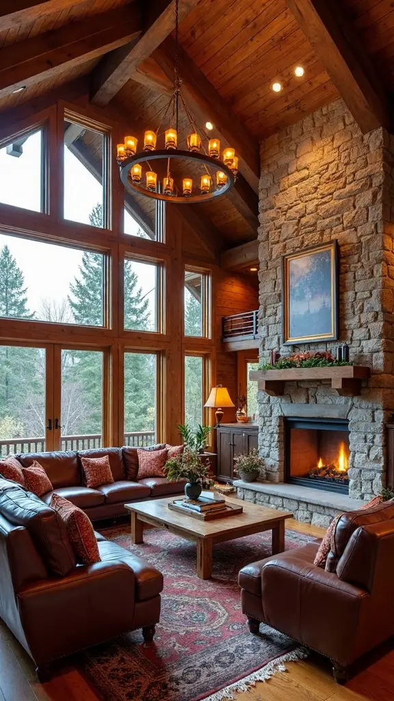 sophisticated cabin core rustic elegance