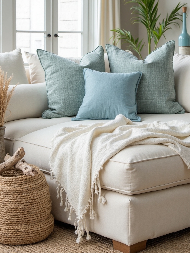 sophisticated coastal layered sanctuary