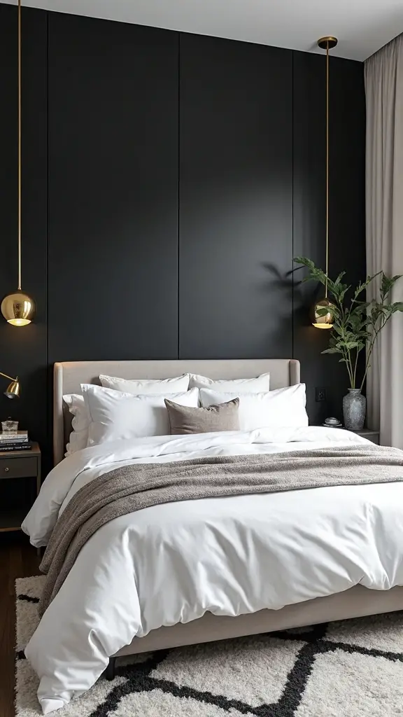 sophisticated dramatic contrasting timeless