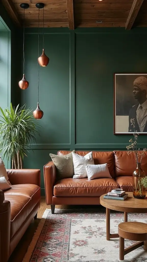 sophisticated earthy moody harmonious