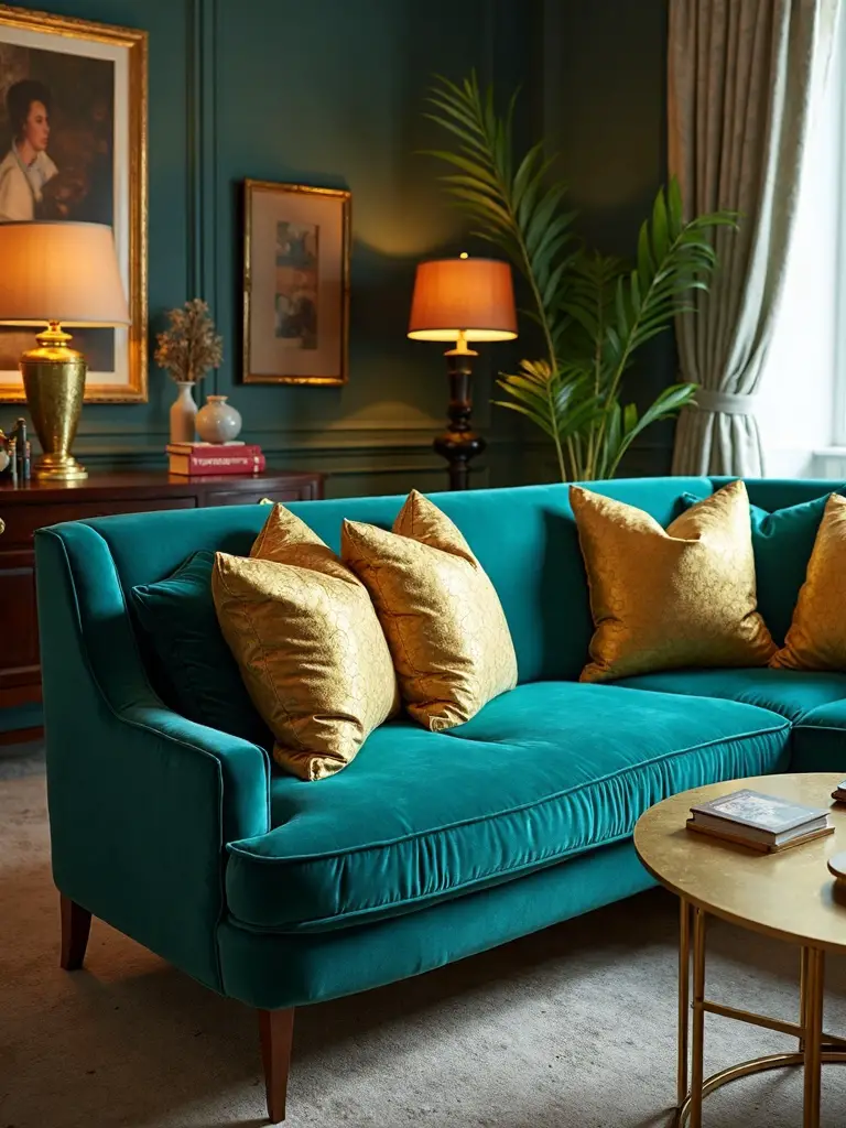 sophisticated luxurious refined living room