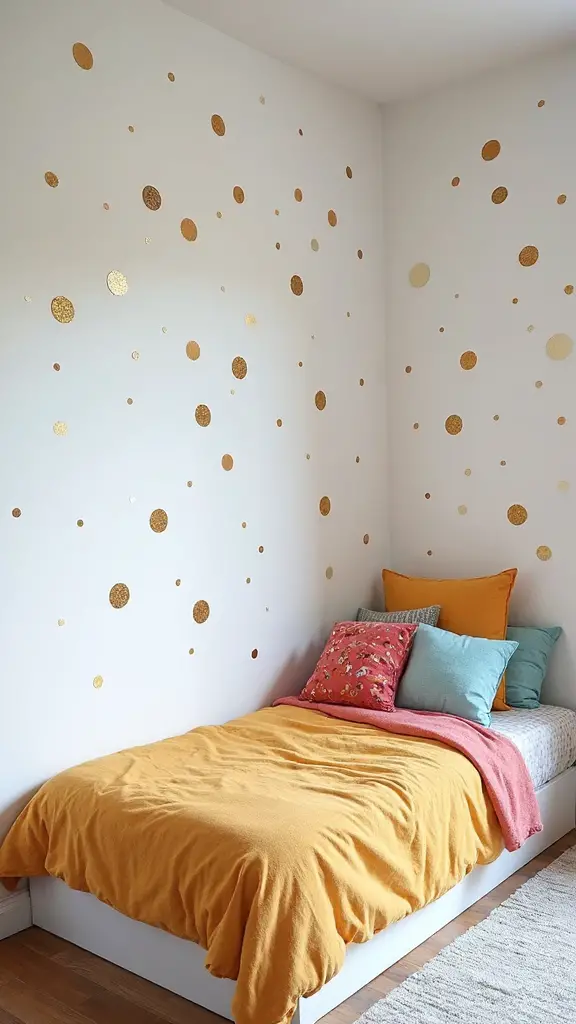 sophisticated metallic playful accents
