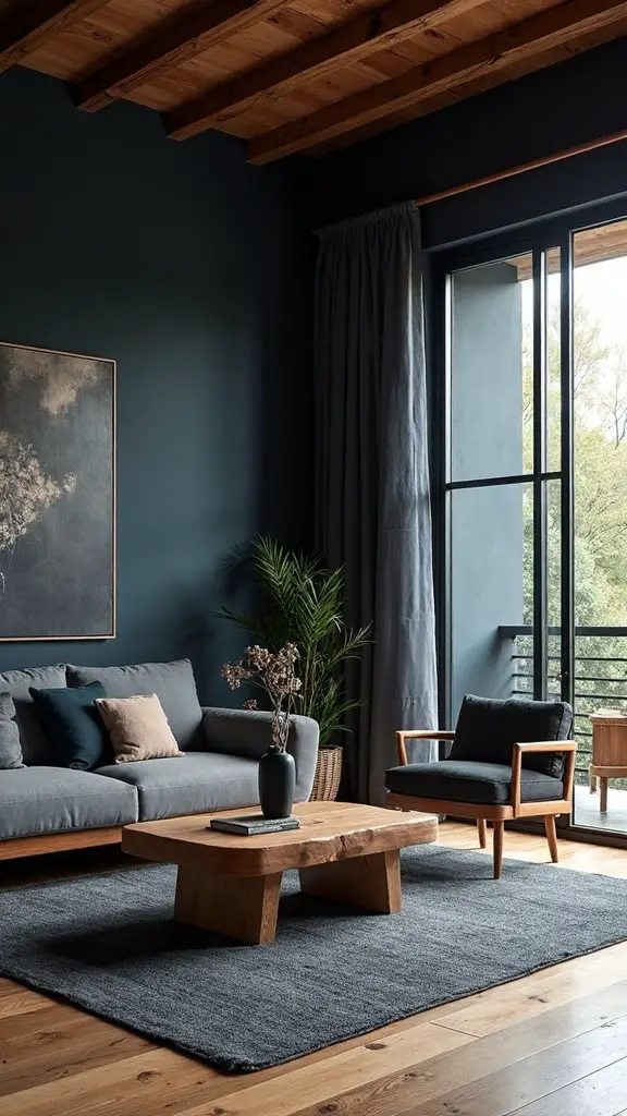 sophisticated serene japandi moody luxury