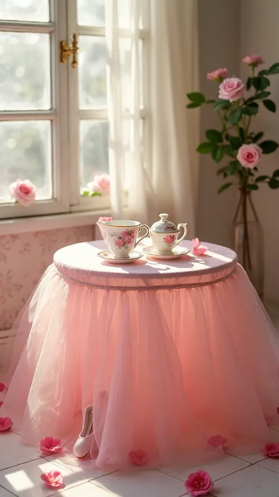 sophisticated tea party imagination nook