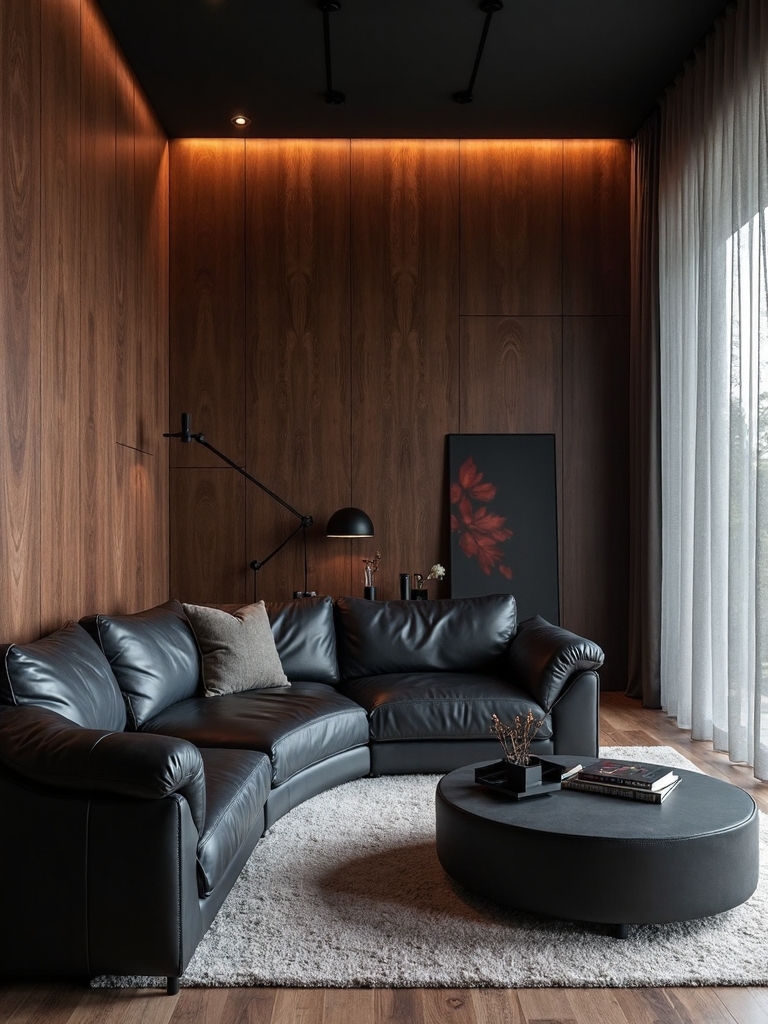sophisticated textured dramatic minimal