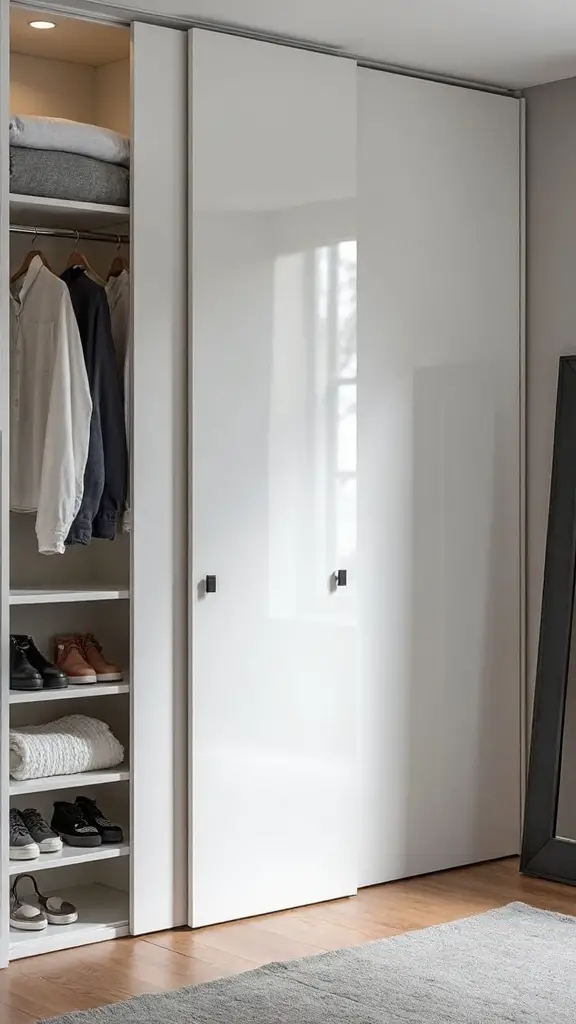 space saving sliding door wardrobes