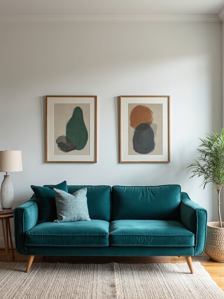 statement sofas define living spaces