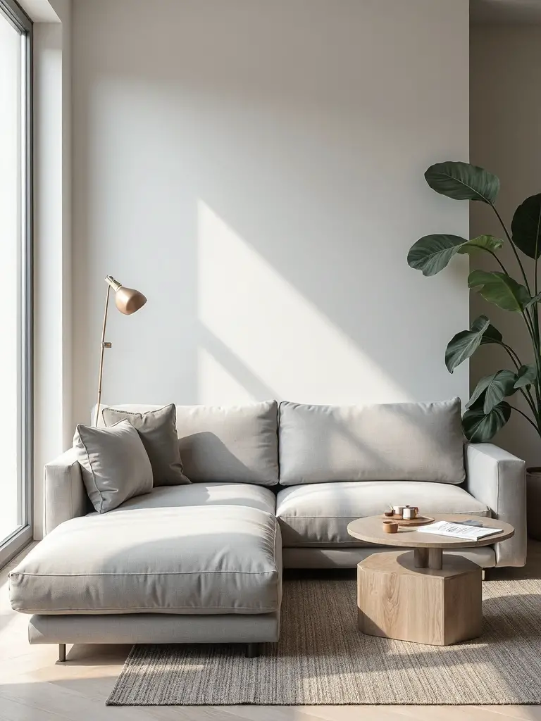 streamlined space saving armless sofas
