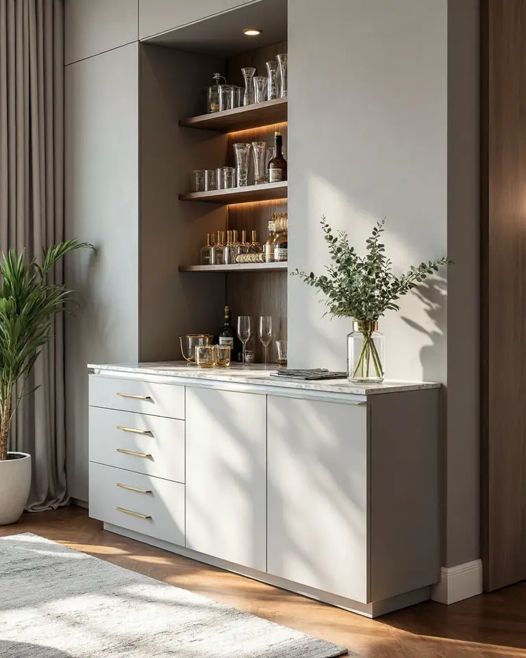stylish functional living room bars