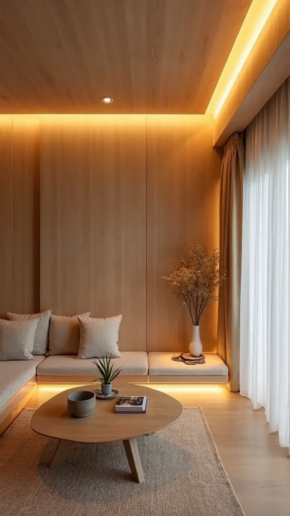 subtle minimalist ambient concealed