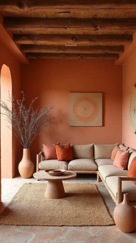 sunbaked layered earthy mediterranean