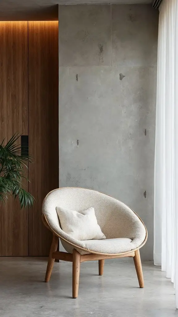 tactile textural balance japandi harmony