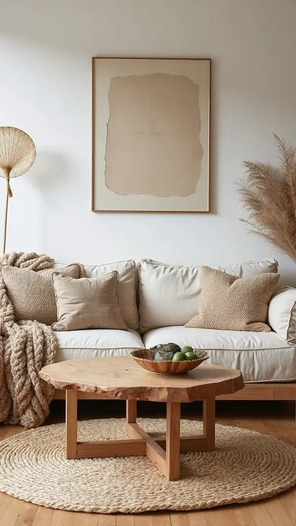 textured natural materials add warmth