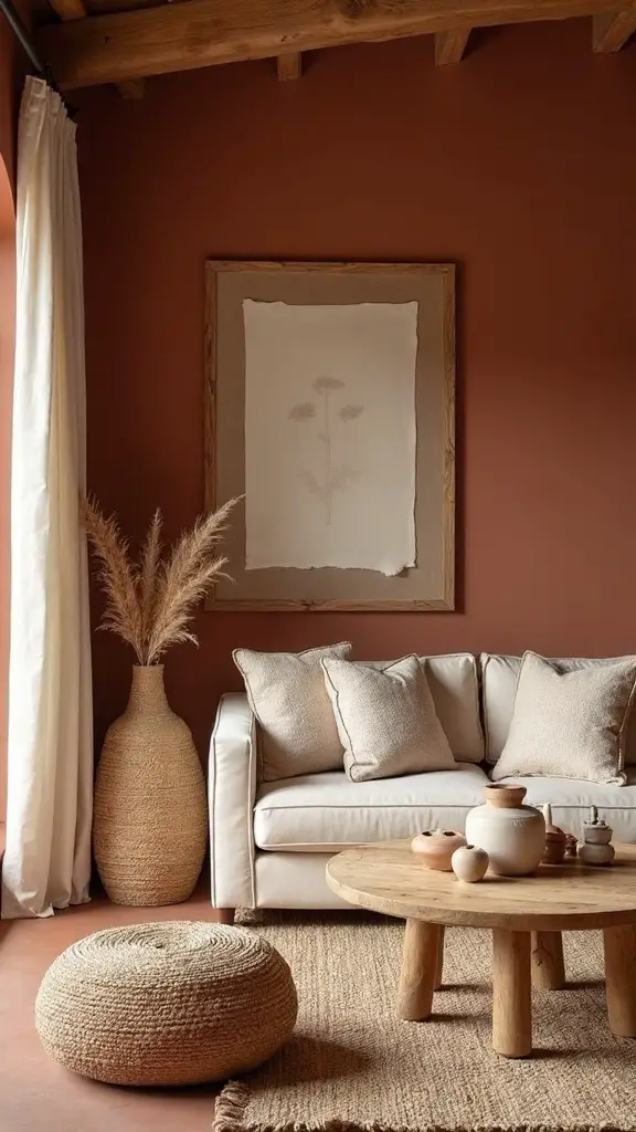 textured warm earthy sanctuary