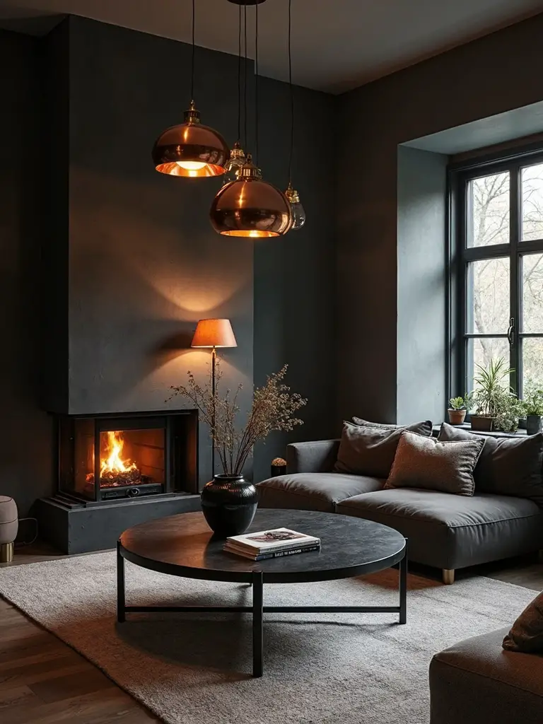 thoughtful metal finishes elevate living space