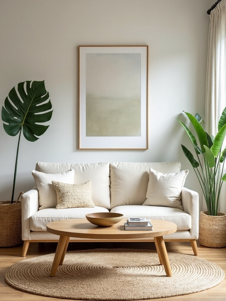 thoughtful plant placement enlivens minimalist spaces