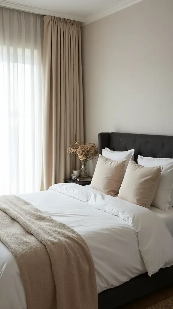 timeless elegant off white soothing retreat