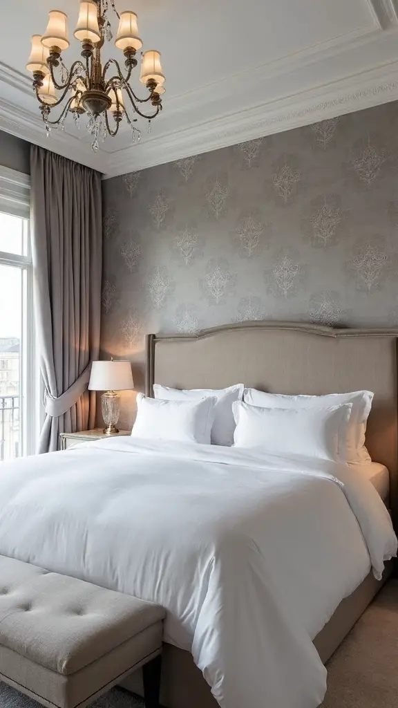 timeless serene sophisticated gray wallpaper