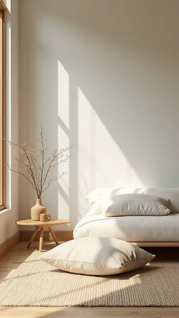 tranquil minimalist earth inspired japanese seating