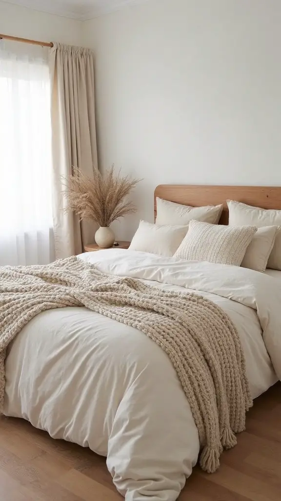 tranquil neutral textured layered