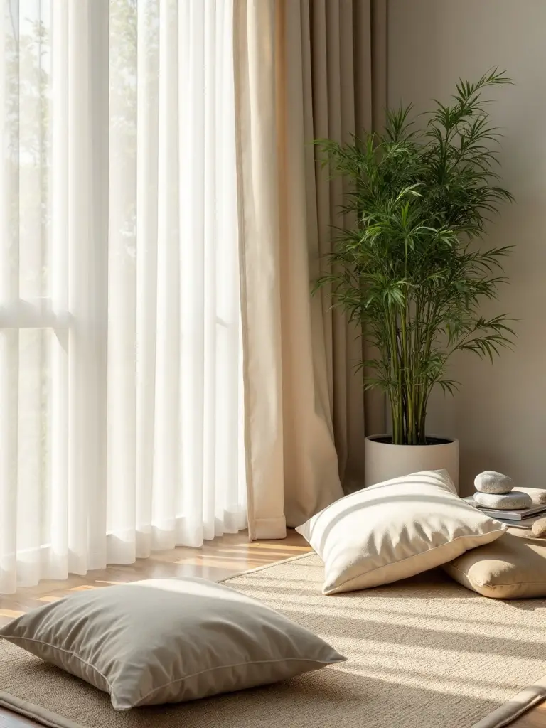 tranquil sanctuary of natural elements