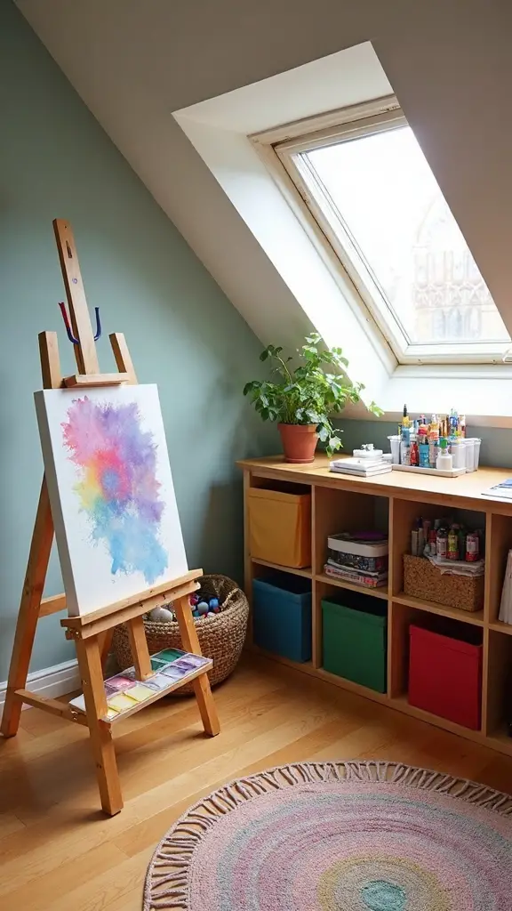 transformative corner art studios for children