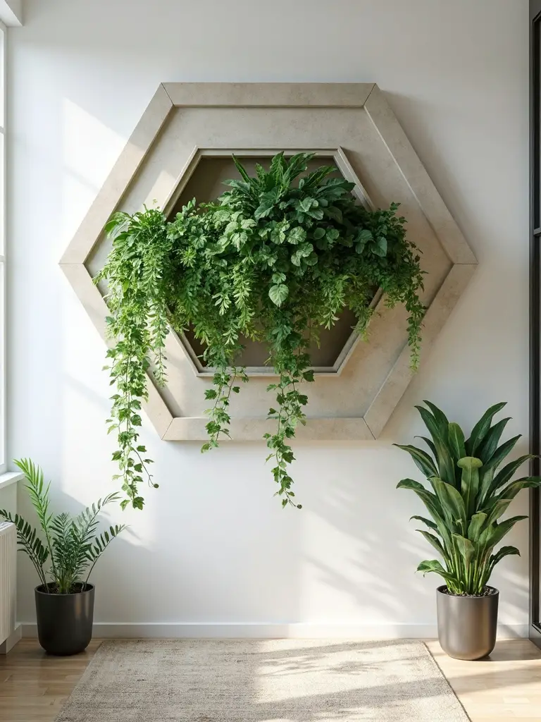 transformative vertical garden installation