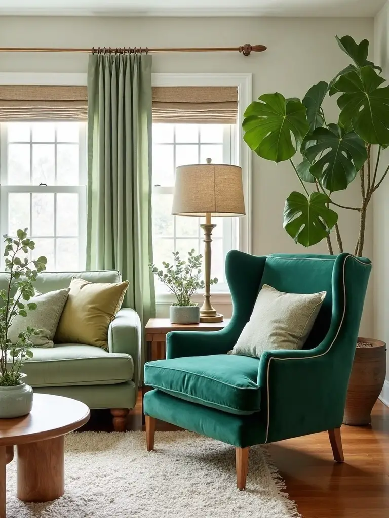 verdant earthy revitalizing nature inspired