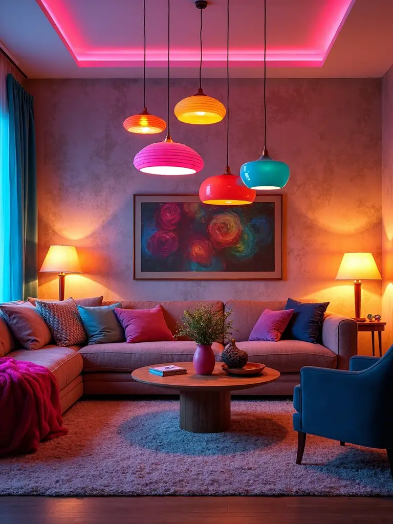 versatile dynamic lighting transforms living spaces