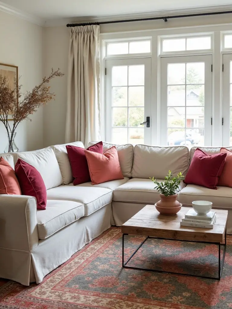 versatile living room seasonal refreshment
