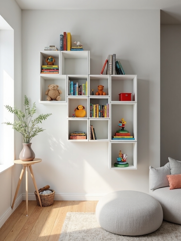 vertical wall mounted storage cubbies