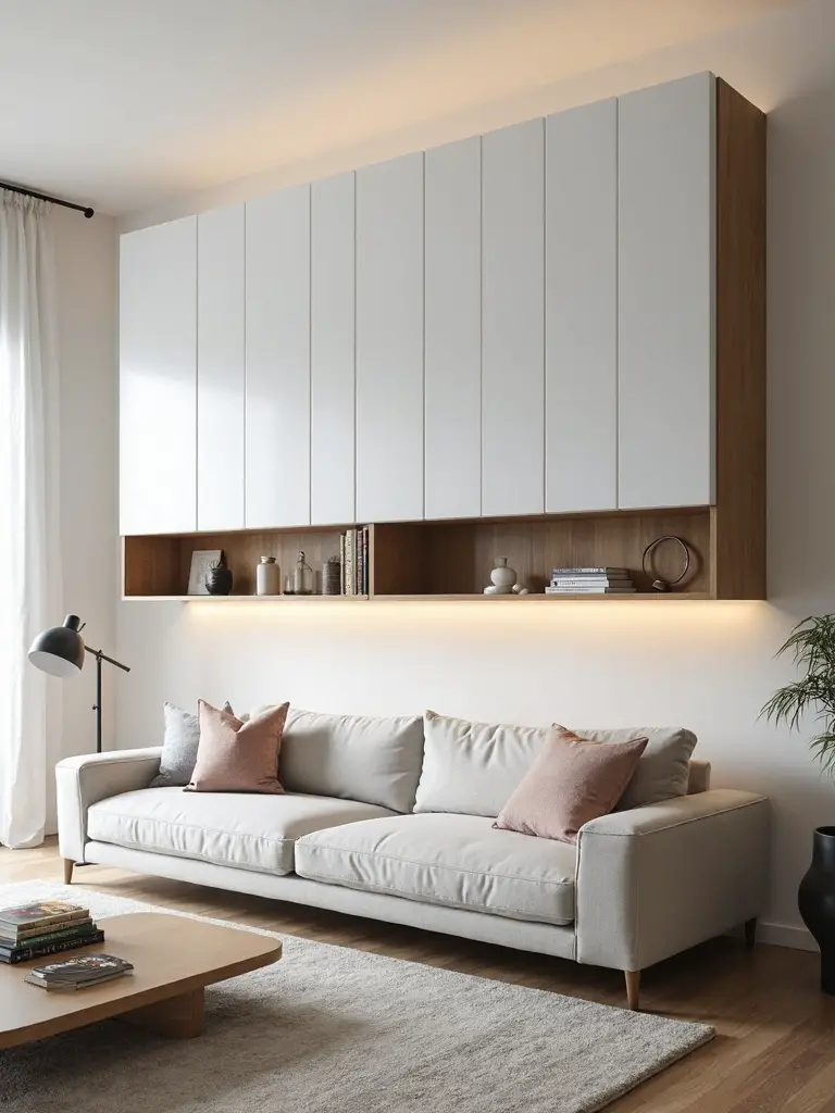 vertical wall mounted storage solutions