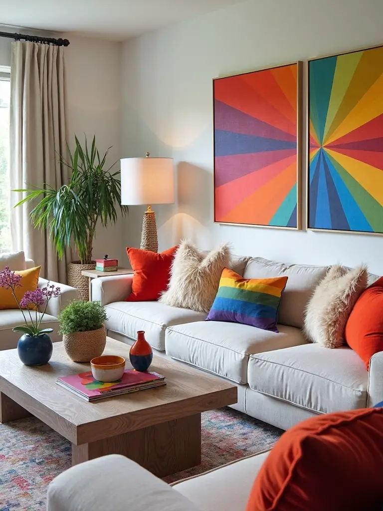 vibrant affordable bold harmonious