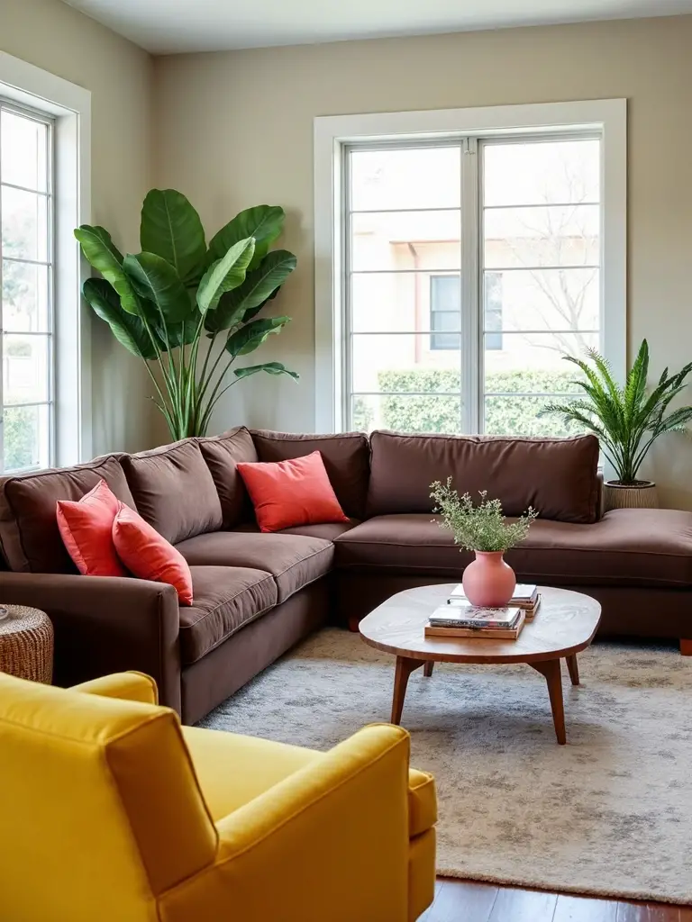 vibrant color accents revive bland spaces