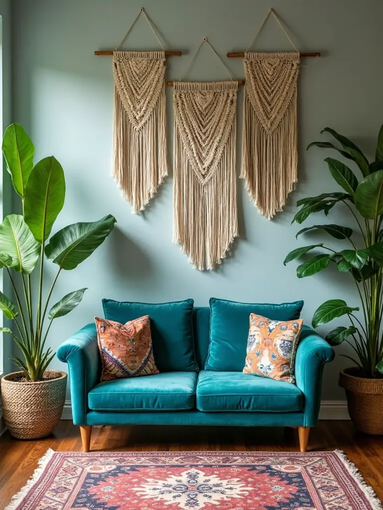 vibrant eclectic bohemian sanctuary